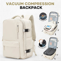Vacuum Compression Travel Backpack – Large Capacity Foldable Hiking & Laptop Bag - WAREHOUSE SHOP