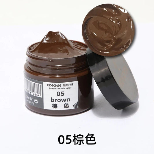 Vinyl Leather repair kit for cars, furniture, and clothing. Fix scratches, cracks, holes, and rips with color - matching cream for a seamless finish. - WAREHOUSE SHOP