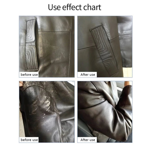 Vinyl Leather repair kit for cars, furniture, and clothing. Fix scratches, cracks, holes, and rips with color - matching cream for a seamless finish. - WAREHOUSE SHOP