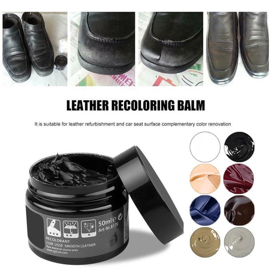 Vinyl Leather repair kit for cars, furniture, and clothing. Fix scratches, cracks, holes, and rips with color - matching cream for a seamless finish. - WAREHOUSE SHOP