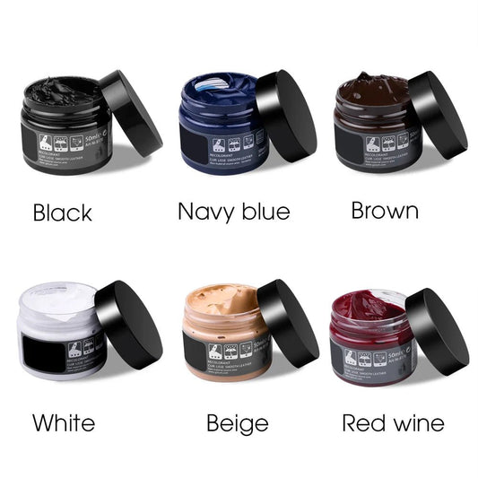 Vinyl Leather repair kit for cars, furniture, and clothing. Fix scratches, cracks, holes, and rips with color - matching cream for a seamless finish. - WAREHOUSE SHOP