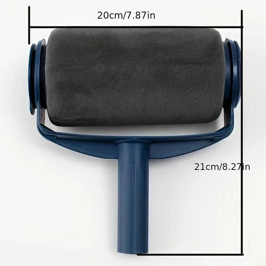 Wall Paint Brush – Self - Priming Large Drum for Smooth Latex Finish - WAREHOUSE SHOP