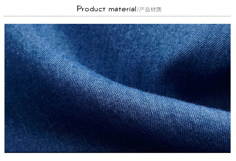 Winter Warm Denim Jeans Shirt for Men. Fleece Lined Velvet Shirts with Button Down - WAREHOUSE SHOP