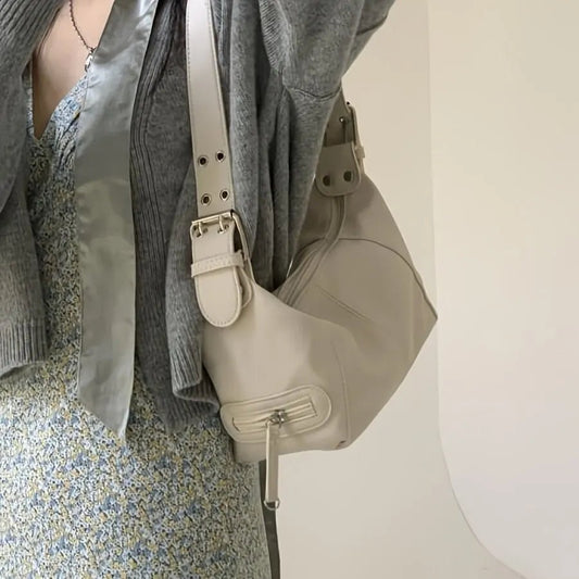 Women Y2K Stylish Shoulder Bag Minimalist Shoulder Purse For Ladies, Casual, Everyday Wears - WAREHOUSE SHOP