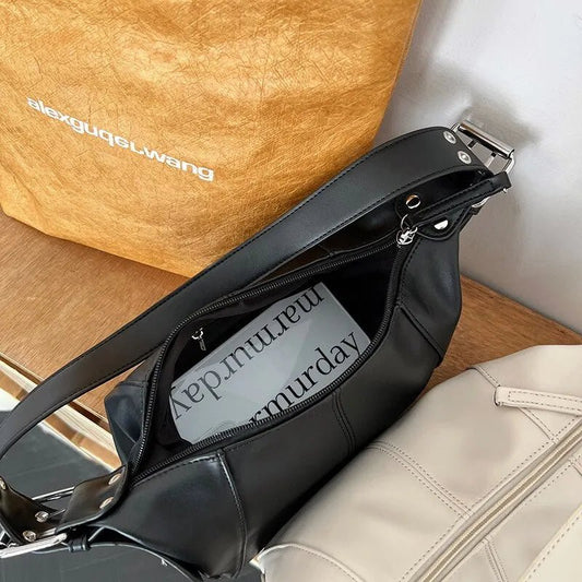 Women Y2K Stylish Shoulder Bag Minimalist Shoulder Purse For Ladies, Casual, Everyday Wears - WAREHOUSE SHOP