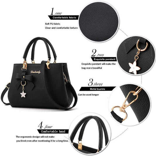 Women's Handbags, New Top Handle Shoulder & Messenger Tote Bag - WAREHOUSE SHOP