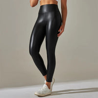 WOMEN'S Leggings, High Waisted Tight, and Sexy PU Leather Pants. Colorful Yoga Pants for Women - WAREHOUSE SHOP