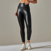 WOMEN'S Leggings, High Waisted Tight, and Sexy PU Leather Pants. Colorful Yoga Pants for Women - WAREHOUSE SHOP