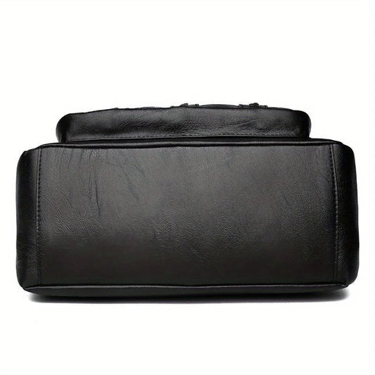 Women’s lightweight shoulder bag with spacious multi - layered compartments, perfect for mothers, middle - aged, and everyday use. - WAREHOUSE SHOP