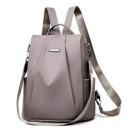 Women’s Nylon Fashion Backpack – Lightweight, Waterproof, Large Capacity, Multi - Functional with Detachable Shoulder Strap - WAREHOUSE SHOP