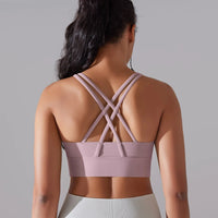 Yoga BraTank Tops for Fitness Sport Bra, Gym Vest for Women Workout Outfit - WAREHOUSE SHOP