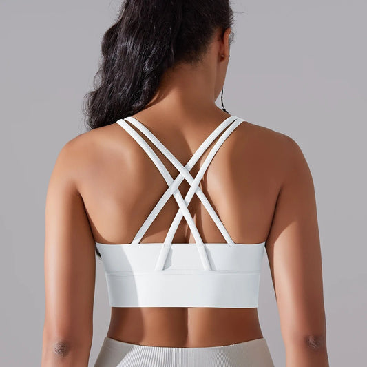 Yoga BraTank Tops for Fitness Sport Bra, Gym Vest for Women Workout Outfit - WAREHOUSE SHOP