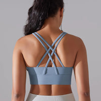 Yoga BraTank Tops for Fitness Sport Bra, Gym Vest for Women Workout Outfit - WAREHOUSE SHOP