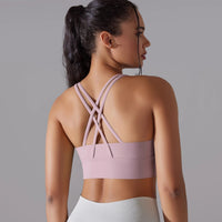 Yoga BraTank Tops for Fitness Sport Bra, Gym Vest for Women Workout Outfit - WAREHOUSE SHOP
