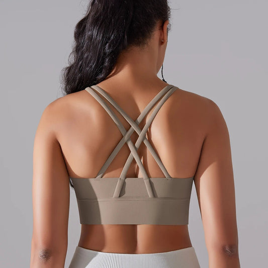 Yoga BraTank Tops for Fitness Sport Bra, Gym Vest for Women Workout Outfit - WAREHOUSE SHOP