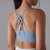 Yoga BraTank Tops for Fitness Sport Bra, Gym Vest for Women Workout Outfit - WAREHOUSE SHOP