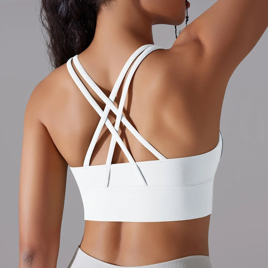Yoga BraTank Tops for Fitness Sport Bra, Gym Vest for Women Workout Outfit - WAREHOUSE SHOP