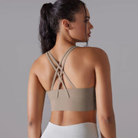Yoga BraTank Tops for Fitness Sport Bra, Gym Vest for Women Workout Outfit - WAREHOUSE SHOP